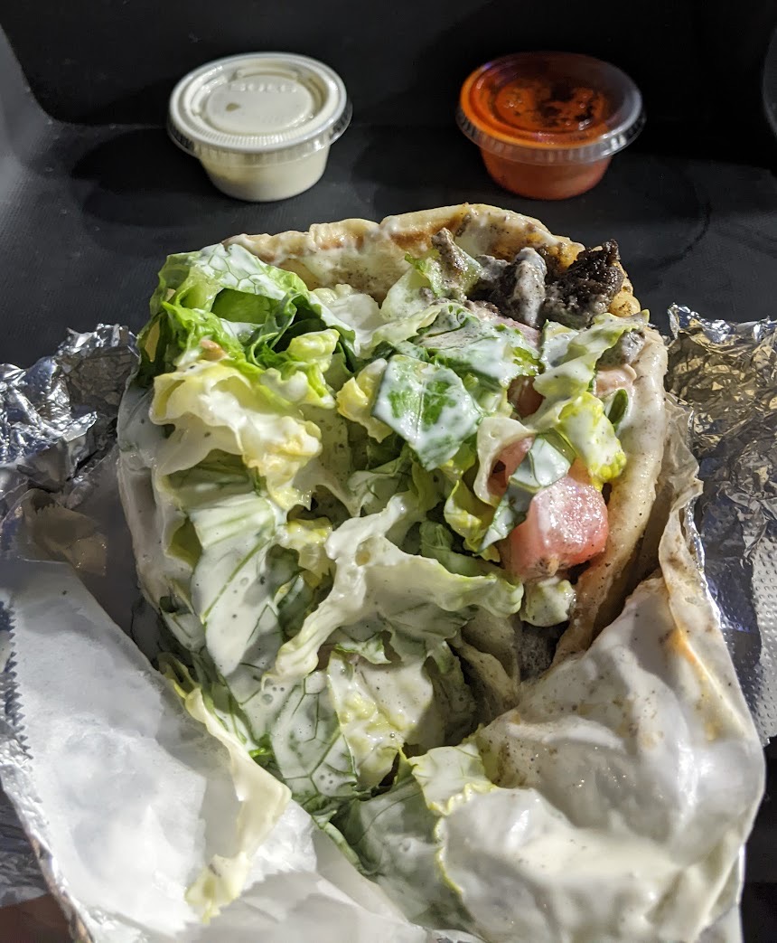 Beef Shawarma wraps